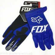 Перчатки "FOX" (mod:033, size:XL, Синий) "DIRTPAW"